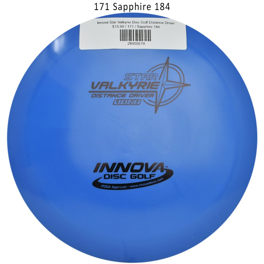 innova-star-valkyrie-disc-golf-distance-driver 171 Sapphire 184