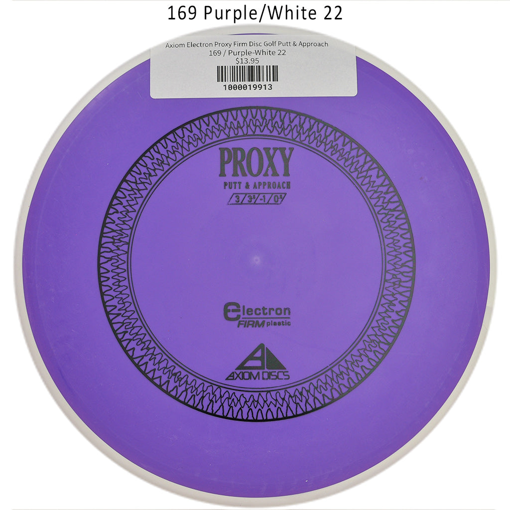 axiom-electron-proxy-firm-disc-golf-putt-approach 169 Purple-White 22 