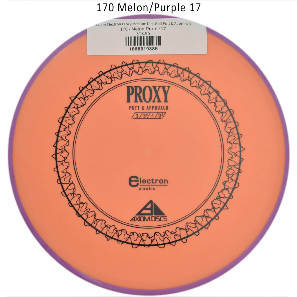 axiom-electron-proxy-medium-disc-golf-putt-approach 170 Melon/Purple 17