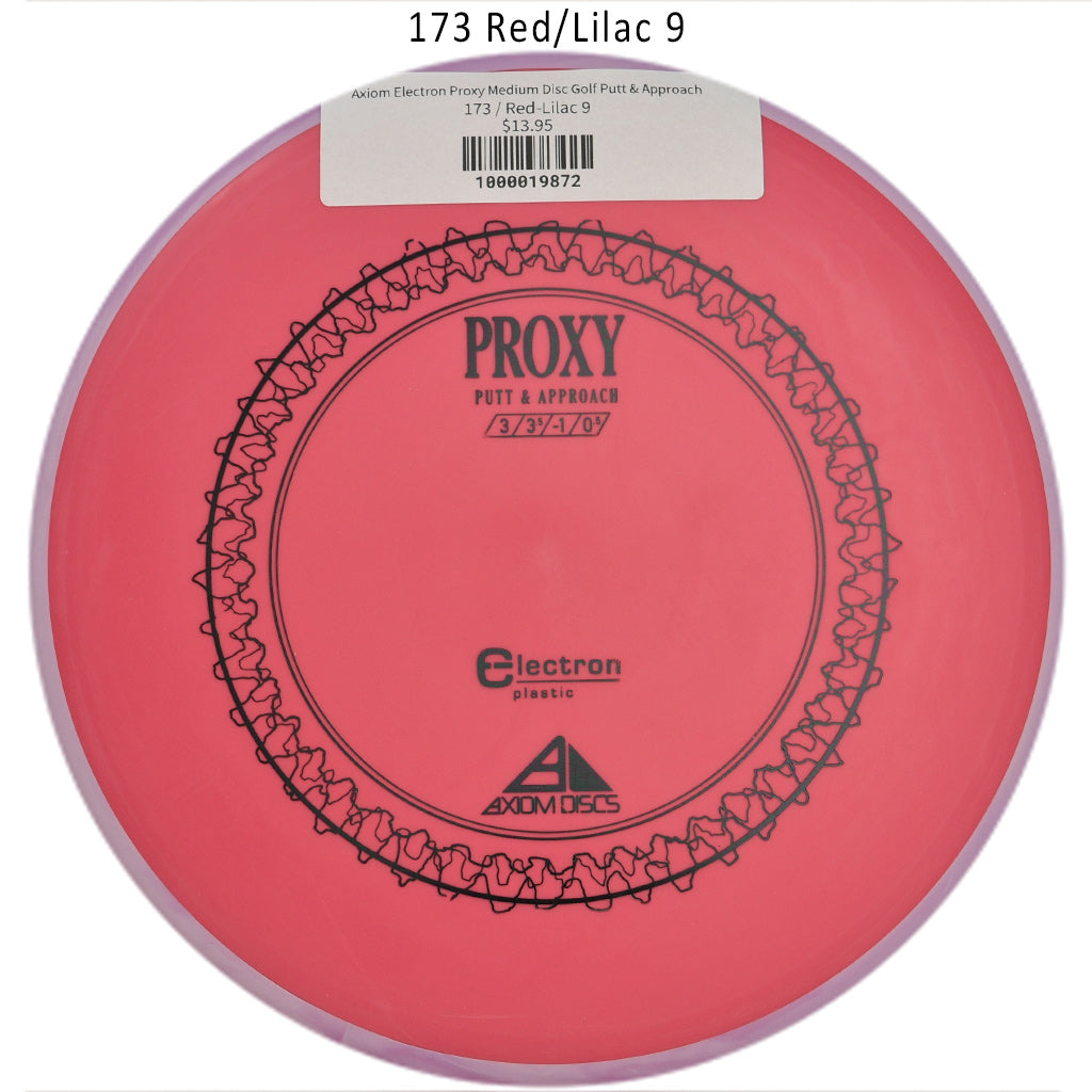 axiom-electron-proxy-medium-disc-golf-putt-approach 173 Red-Lilac 9