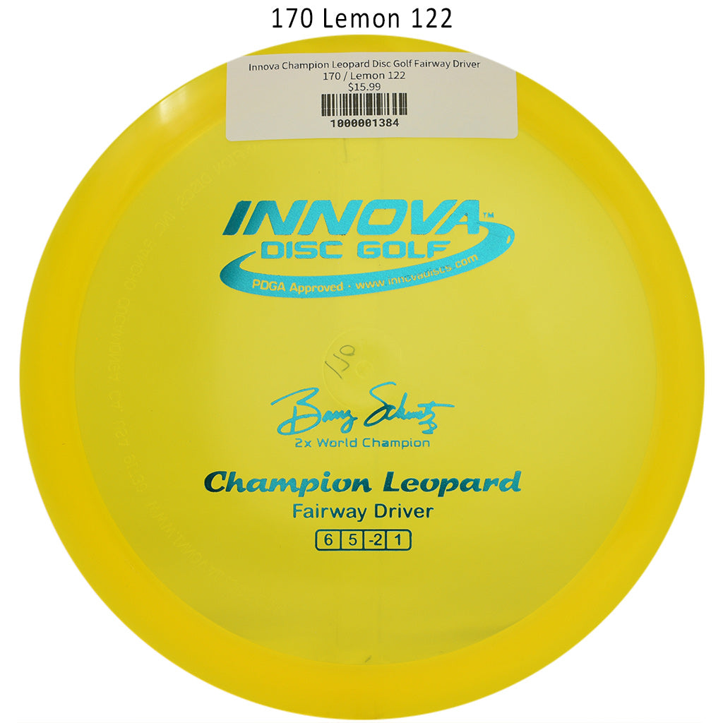 innova-champion-leopard-disc-golf-fairway-driver 170 Lemon 122