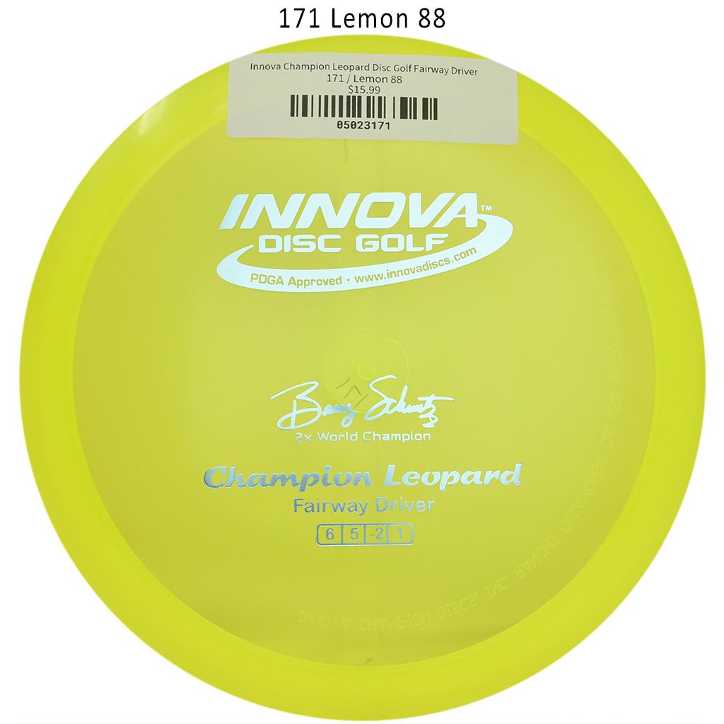 innova-champion-leopard-disc-golf-fairway-driver 171 Lemon 88