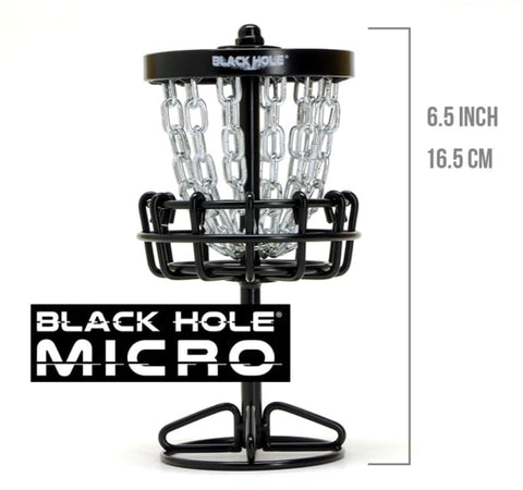 MVP Black Hole Micro Disc Golf Basket