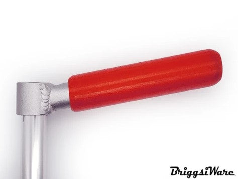 briggsiware-grips-for-zuca-cart-handles-disc-golf-accessories Red