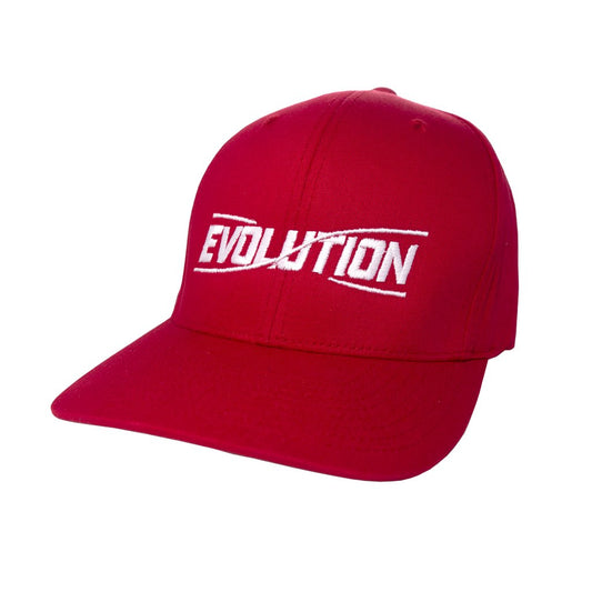 Discmania Evolution Flexfit Disc Golf Hat Red