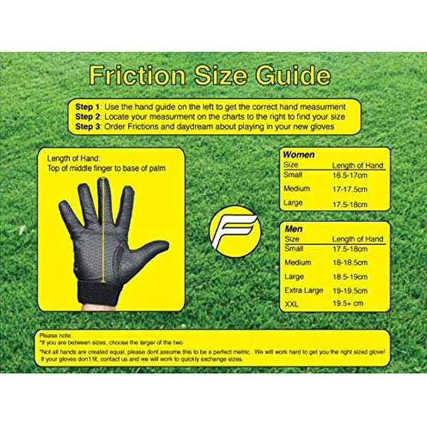 Friction Gloves Warms Disc Golf Bag Essential Size Chart
