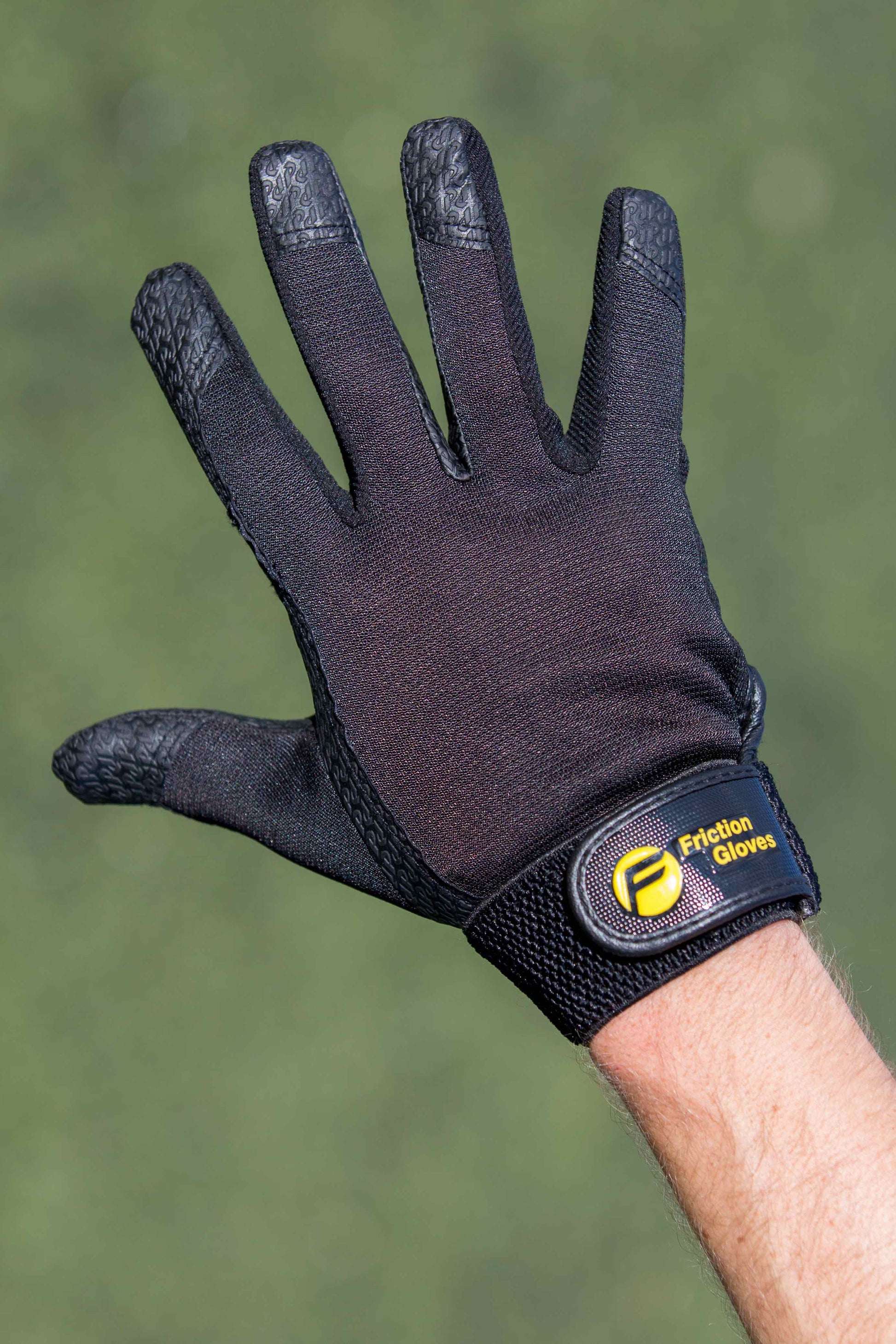 Friction gloves - Disc golf gloves - Rubberized Palm and Fingers for Amazing grip on All Your Throws