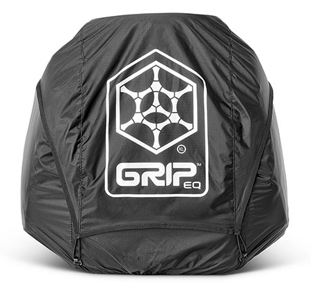 GRIPeq© XL Series Full Fit Rain Cover Disc Golf Bag Essentials Front