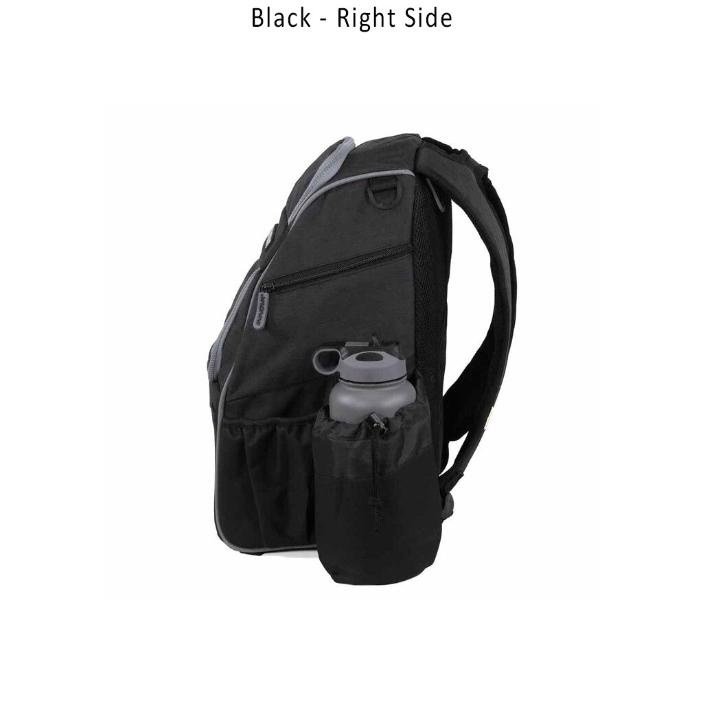  Disc golf bag Innova Excursion Backpack in black  right side view