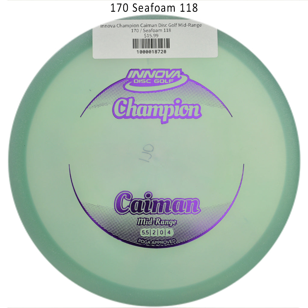innova-champion-caiman-disc-golf-mid-range 170 Seafoam 118 