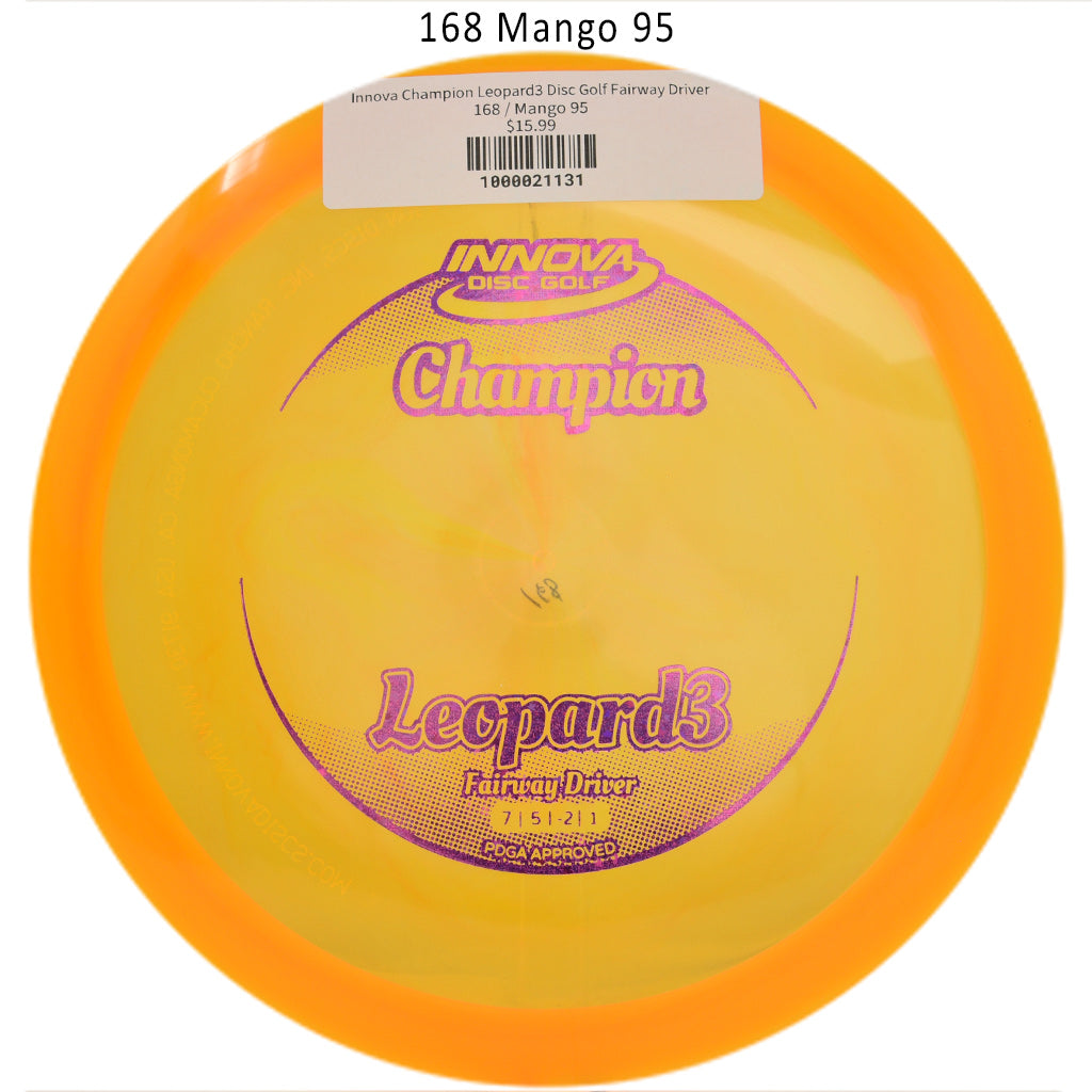 innova-champion-leopard3-disc-golf-fairway-driver 168 Mango 95