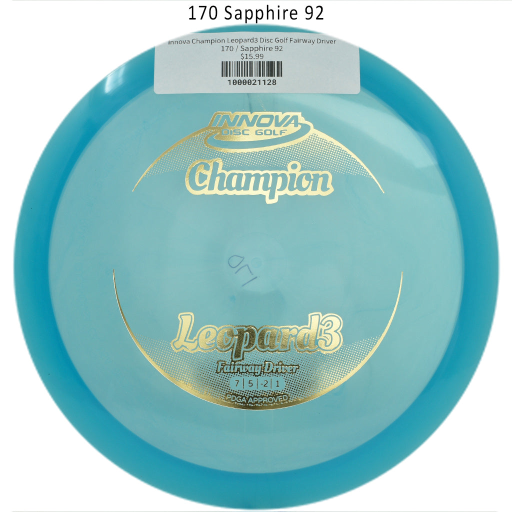 innova-champion-leopard3-disc-golf-fairway-driver 170 Sapphire 92