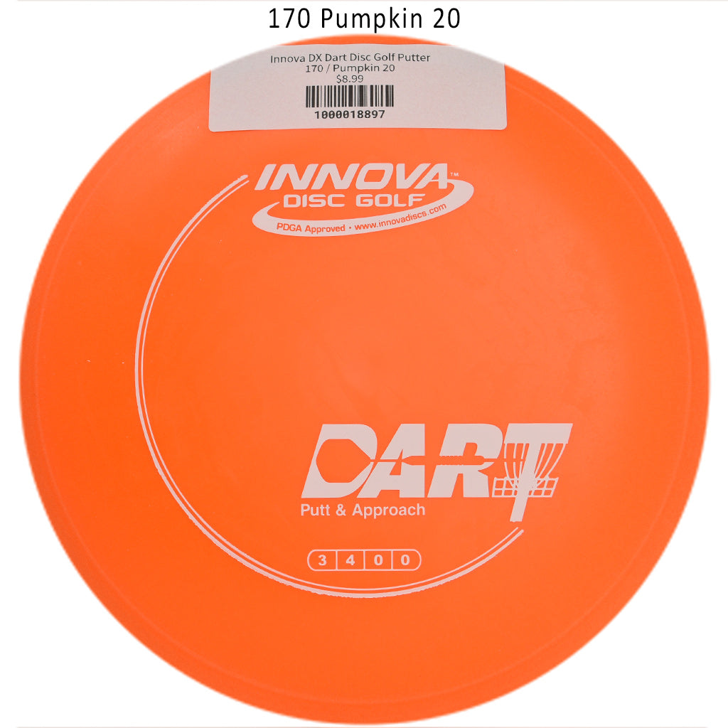innova-dx-dart-disc-golf-putter 170 Pumpkin 20 