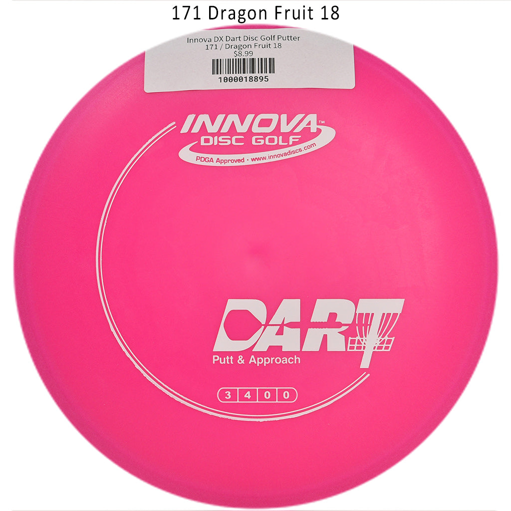 innova-dx-dart-disc-golf-putter 171 Dragon Fruit 18 