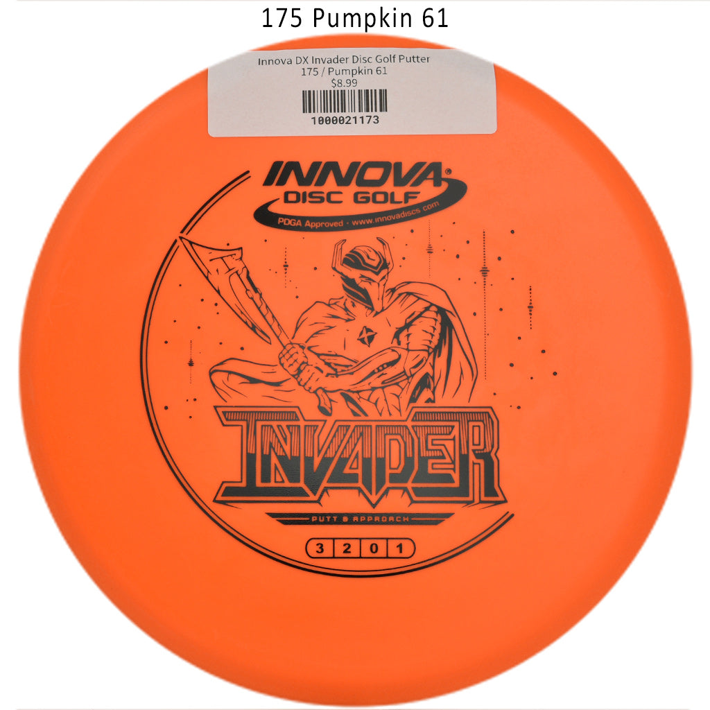 innova-dx-invader-disc-golf-putter 175 Pumpkin 61