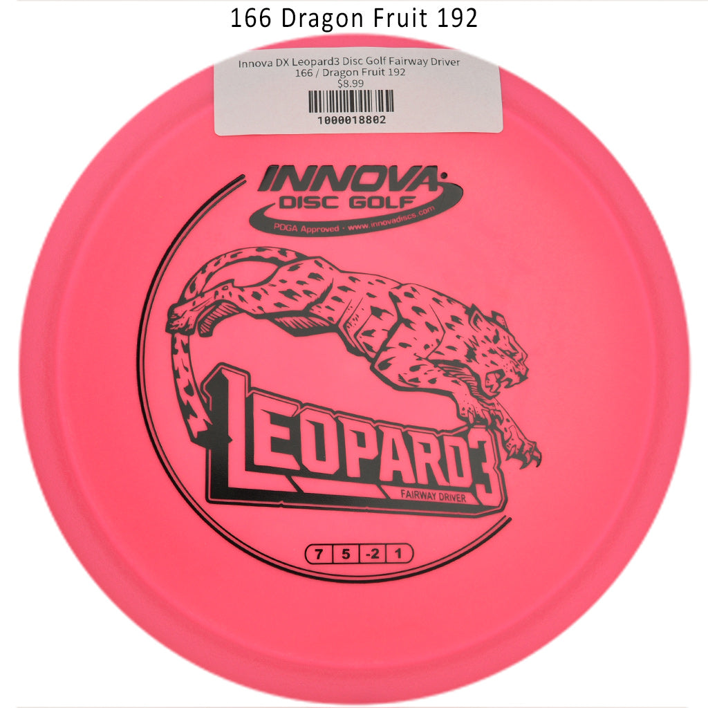 innova-dx-leopard3-disc-golf-fairway-driver 166 Dragon Fruit 192 