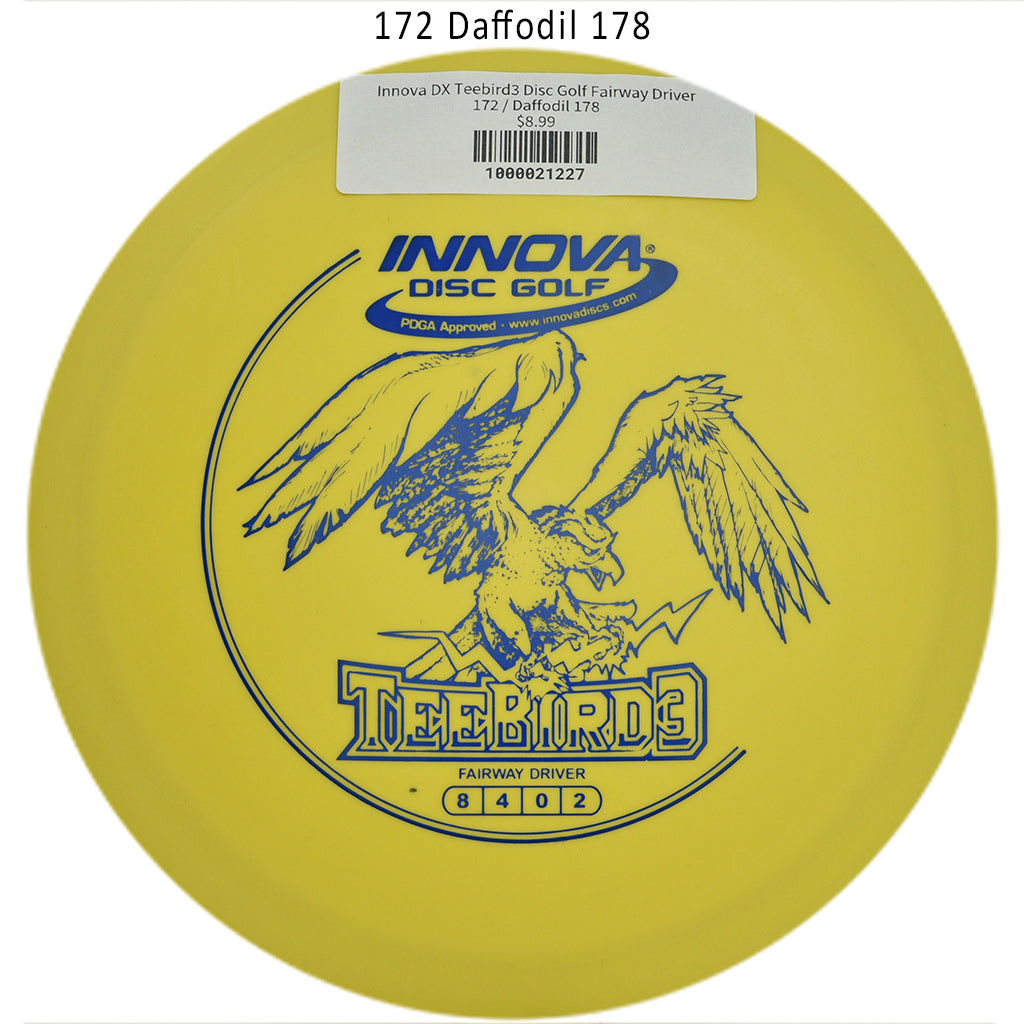 innova-dx-teebird3-disc-golf-fairway-driver 172 Daffodil 178