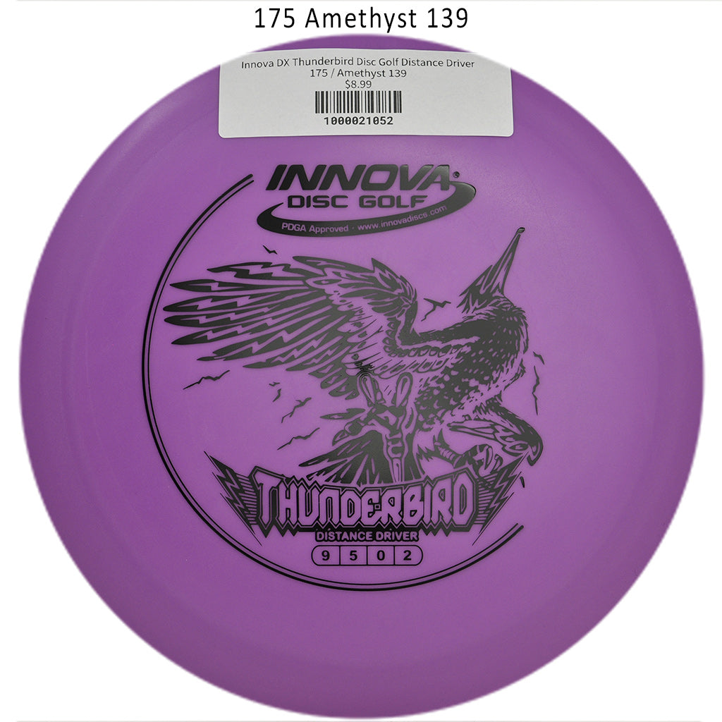 innova-dx-thunderbird-disc-golf-distance-driver 175 Amethyst 139 