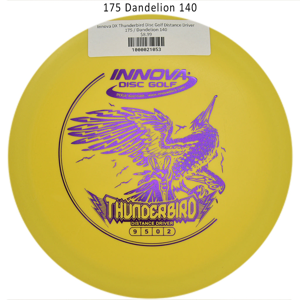 innova-dx-thunderbird-disc-golf-distance-driver 175 Dandelion 140 