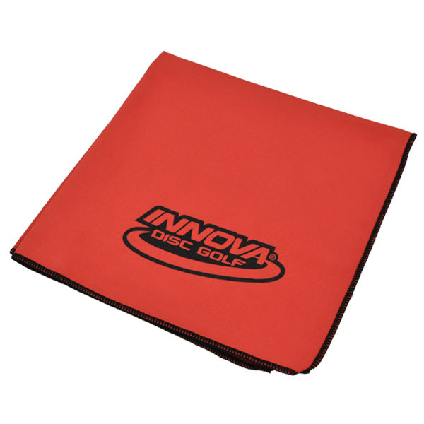 innova-dewfly-disc-golf-towel Red-Black 