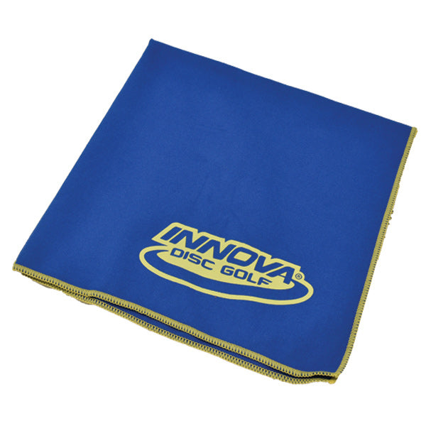 innova-dewfly-disc-golf-towel Royal Blue-Yellow 