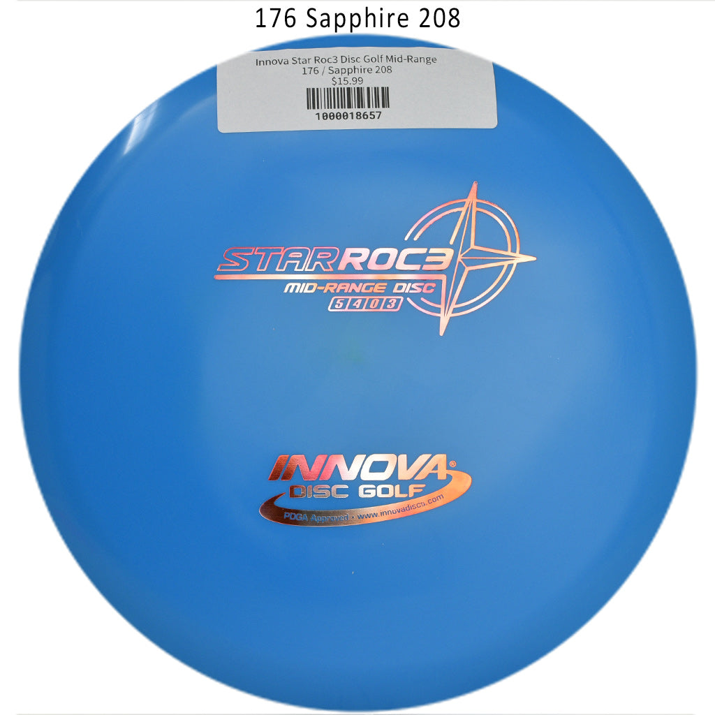 innova-star-roc3-disc-golf-mid-range 176 Sapphire 208 
