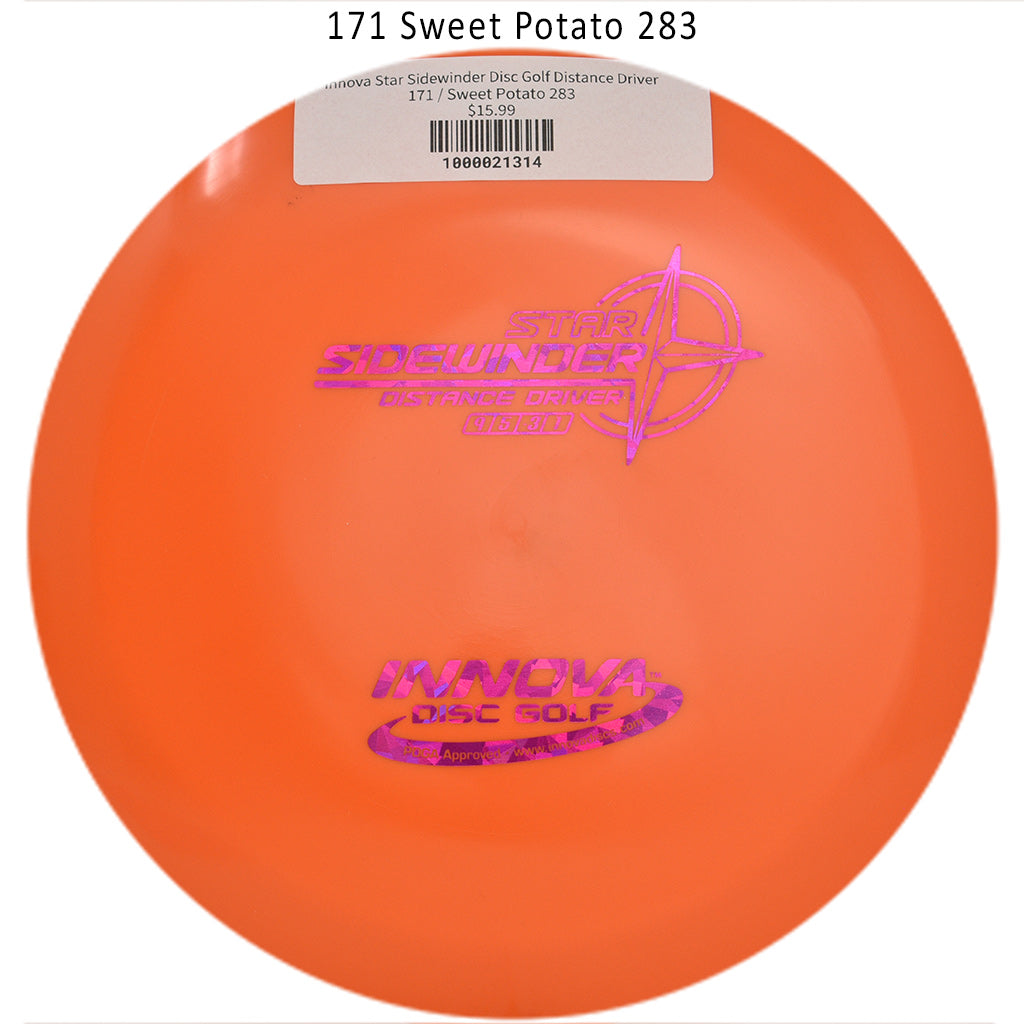 innova-star-sidewinder-disc-golf-distance-driver 171 Sweet Potato 283