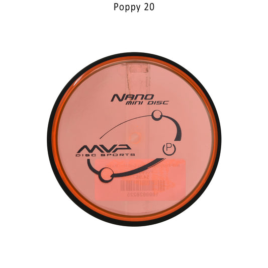 mvp-proton-nano-disc-golf-mini-marker Poppy 20 