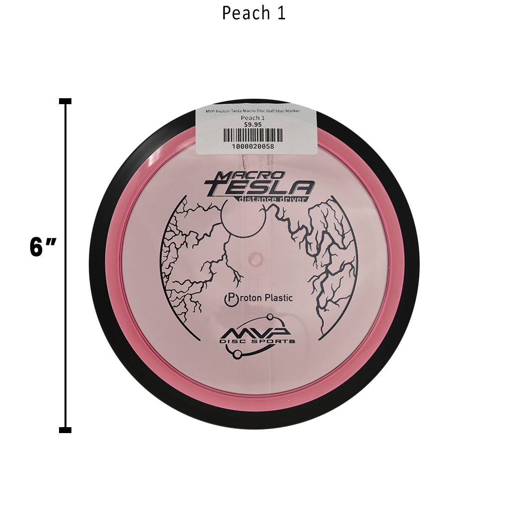 mvp-proton-tesla-macro-disc-golf-mini-marker Peach 1 