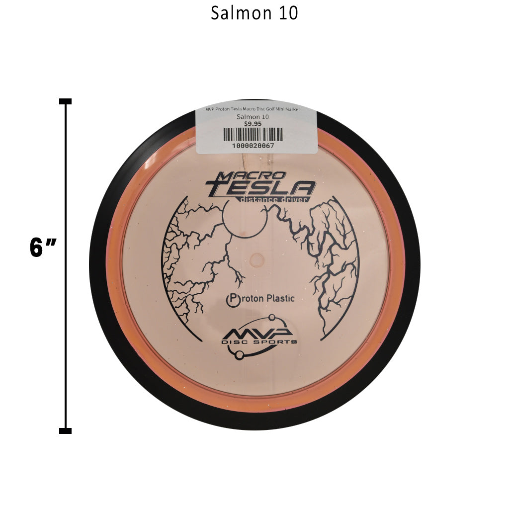 mvp-proton-tesla-macro-disc-golf-mini-marker Salmon 10 