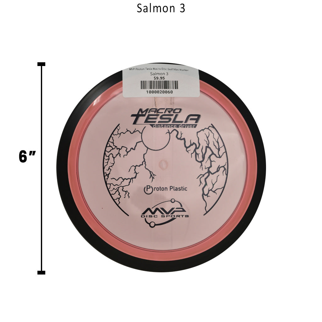 mvp-proton-tesla-macro-disc-golf-mini-marker Salmon 3 
