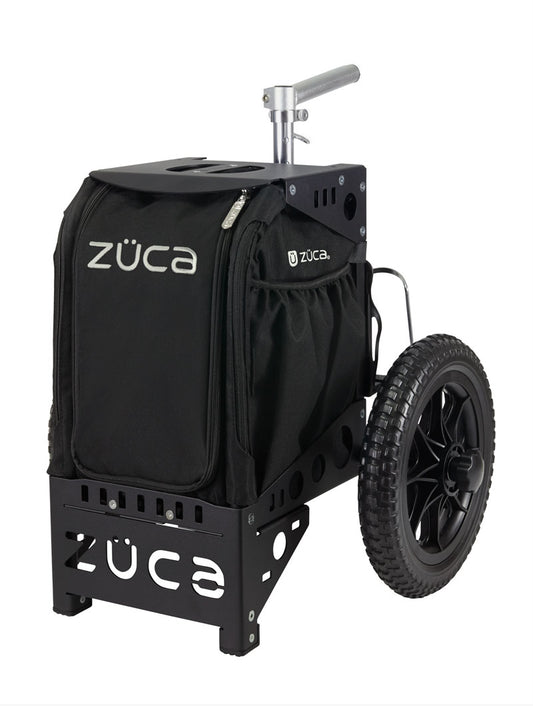 Zuca Compact Disc Golf Cart w/ Mini Pouch Duo Black