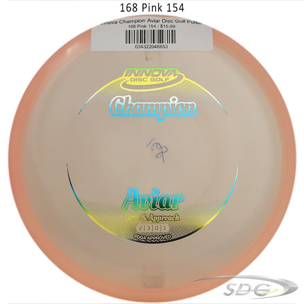 innova-champion-aviar-disc-golf-putter 168 Pink 154 