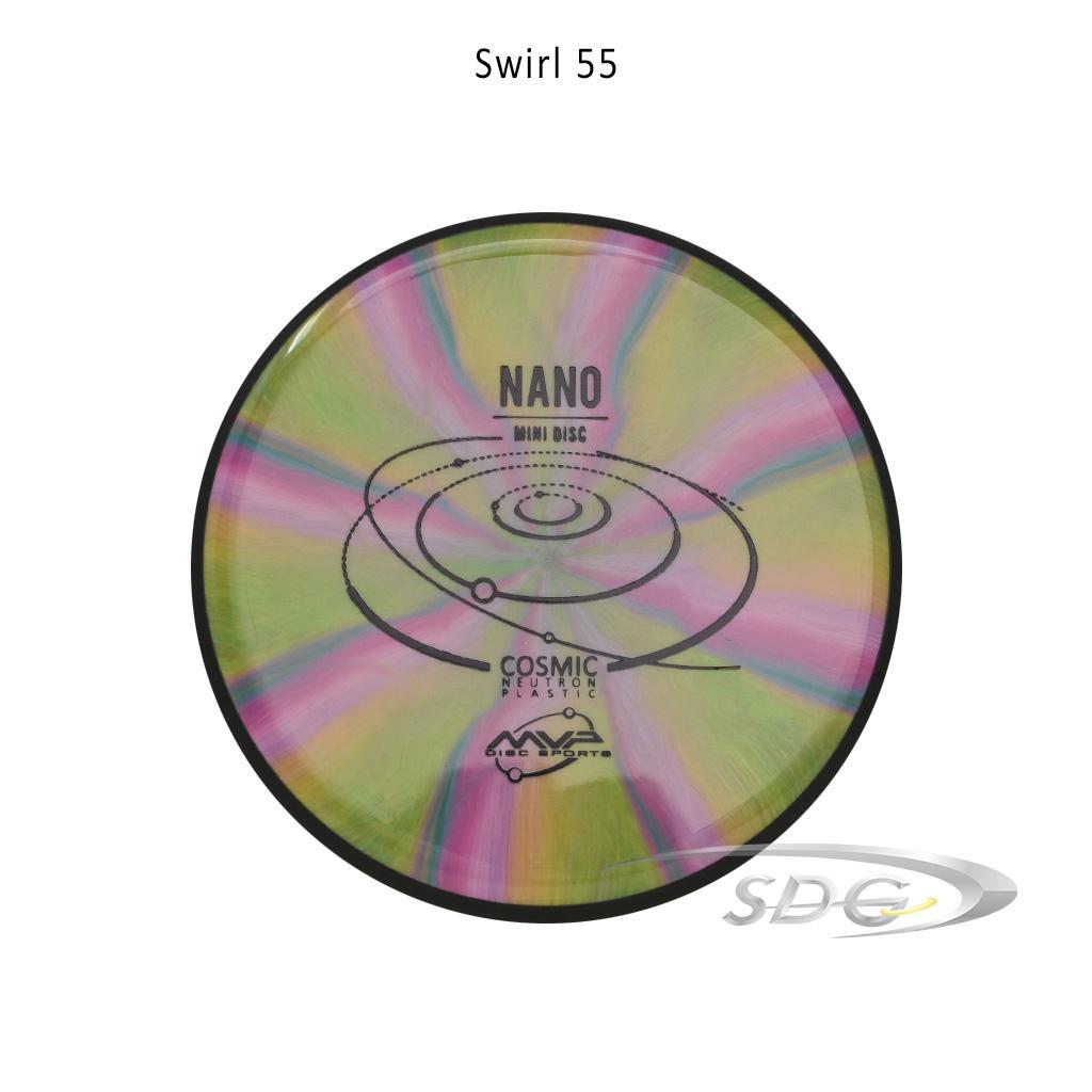 mvp-cosmic-neutron-nano-disc-golf-mini-marker Swirl 55 