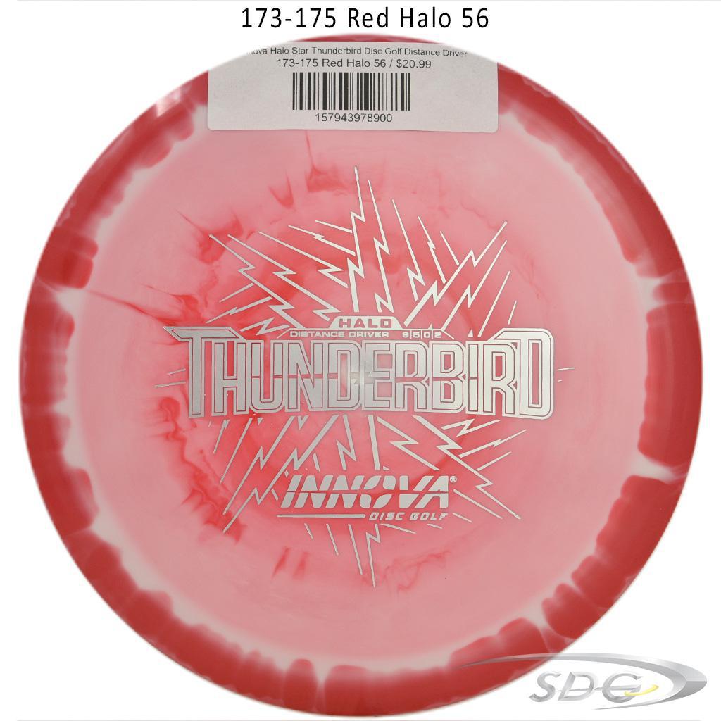 innova-halo-star-thunderbird-disc-golf-distance-driver 173-175 Red Halo 56 