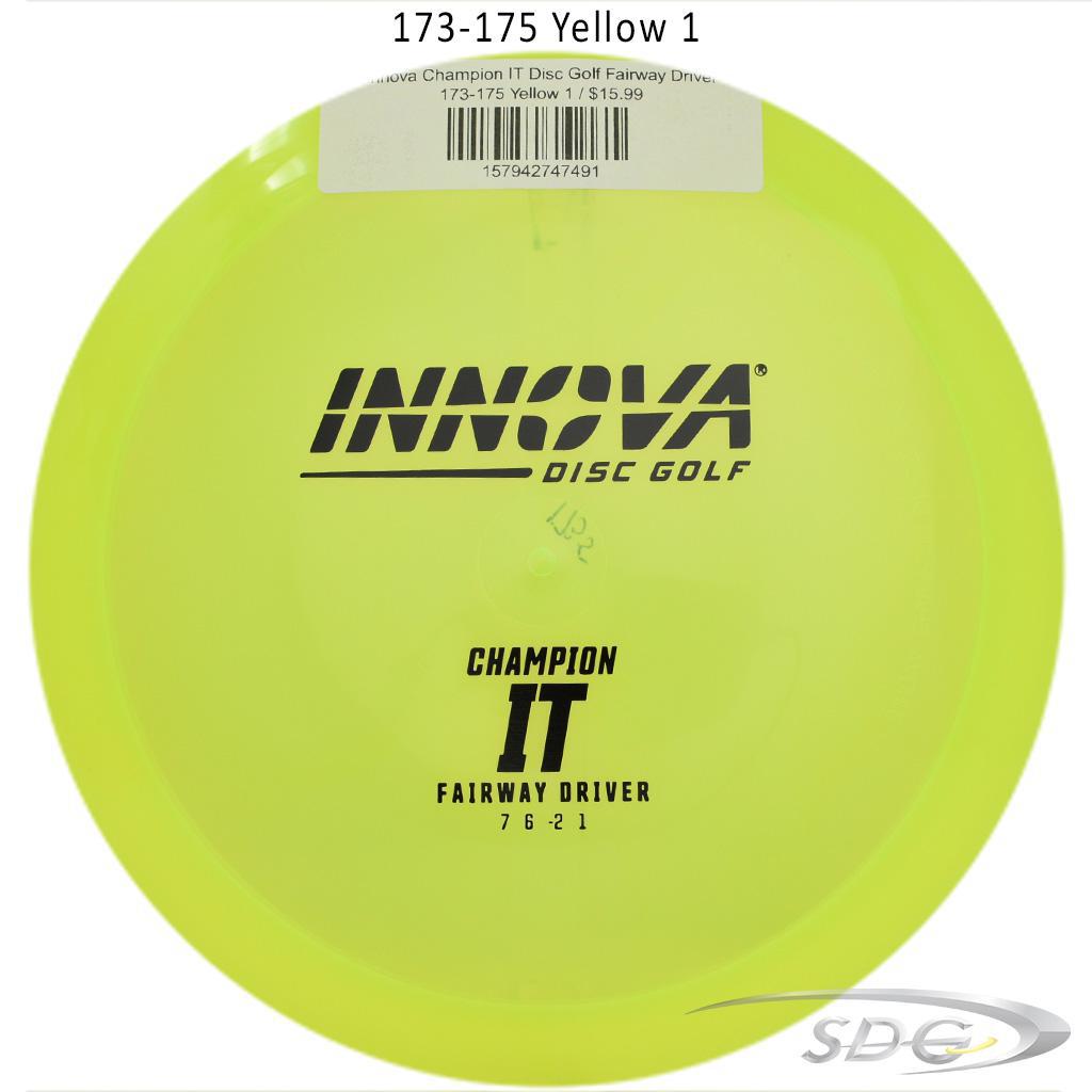 innova-champion-it-disc-golf-fairway-driver 173-175 Yellow 1 