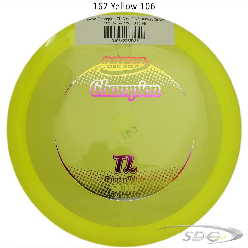 innova-champion-tl-disc-golf-fairway-driver 162 Yellow 106 