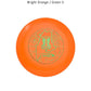 innova-mini-marker-regular-sdg-4-season-logo-disc-golf Bright Orange-Green 5 