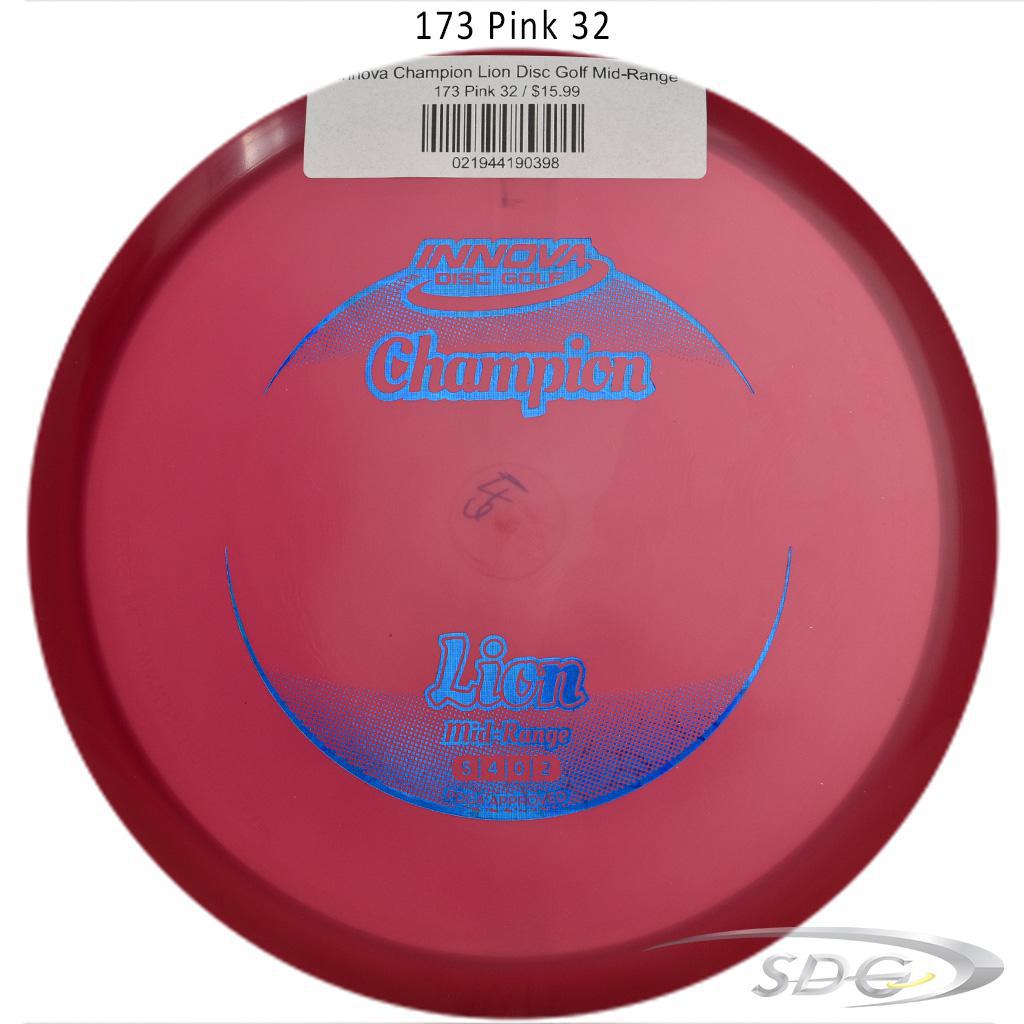 innova-champion-lion-disc-golf-mid-range 173 Pink 32 