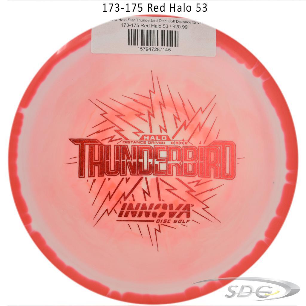 innova-halo-star-thunderbird-disc-golf-distance-driver 173-175 Red Halo 53 
