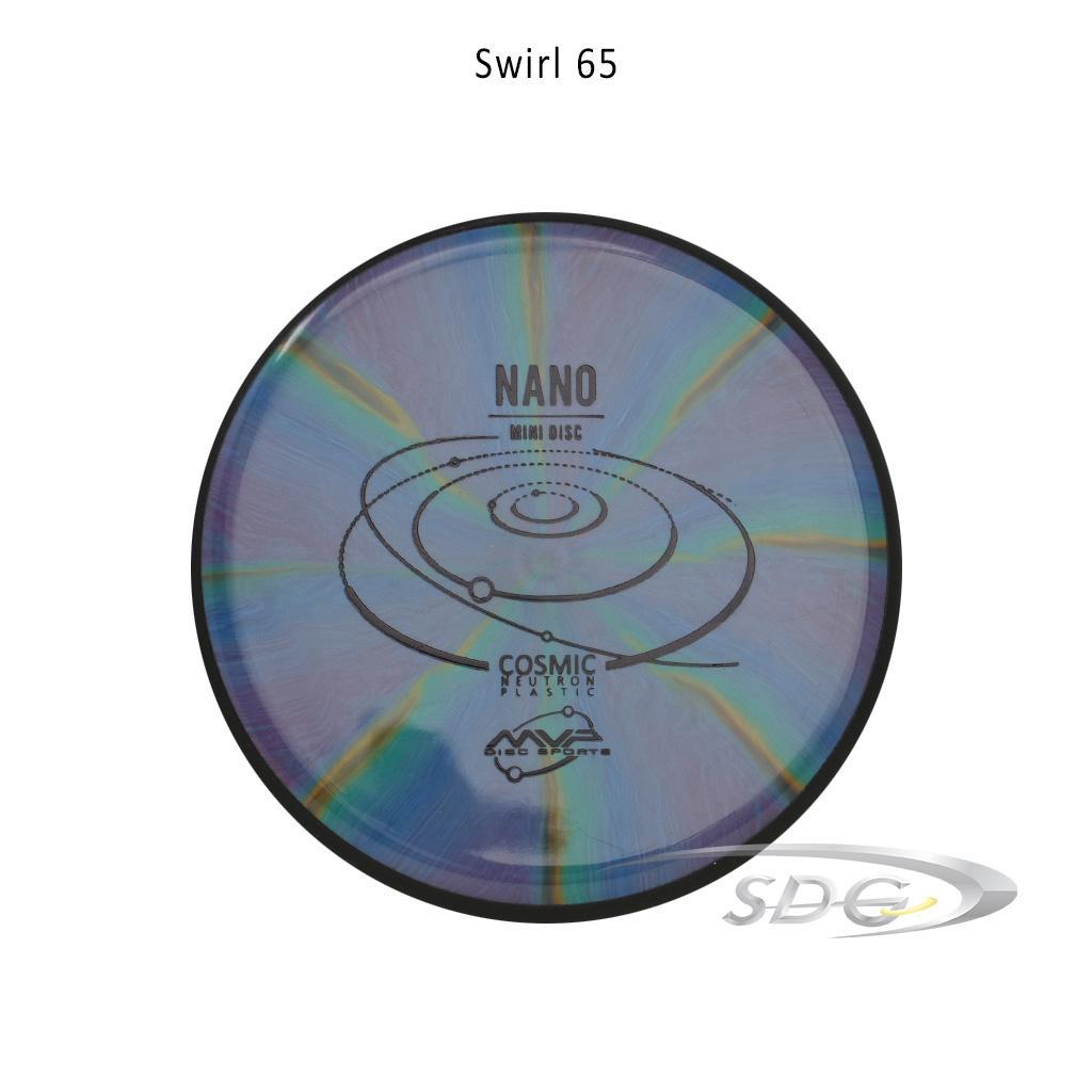 mvp-cosmic-neutron-nano-disc-golf-mini-marker Swirl 65 