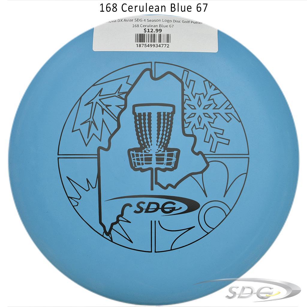 innova-dx-aviar-sdg-4-season-logo-disc-golf-putter 168 Cerulean Blue 67 