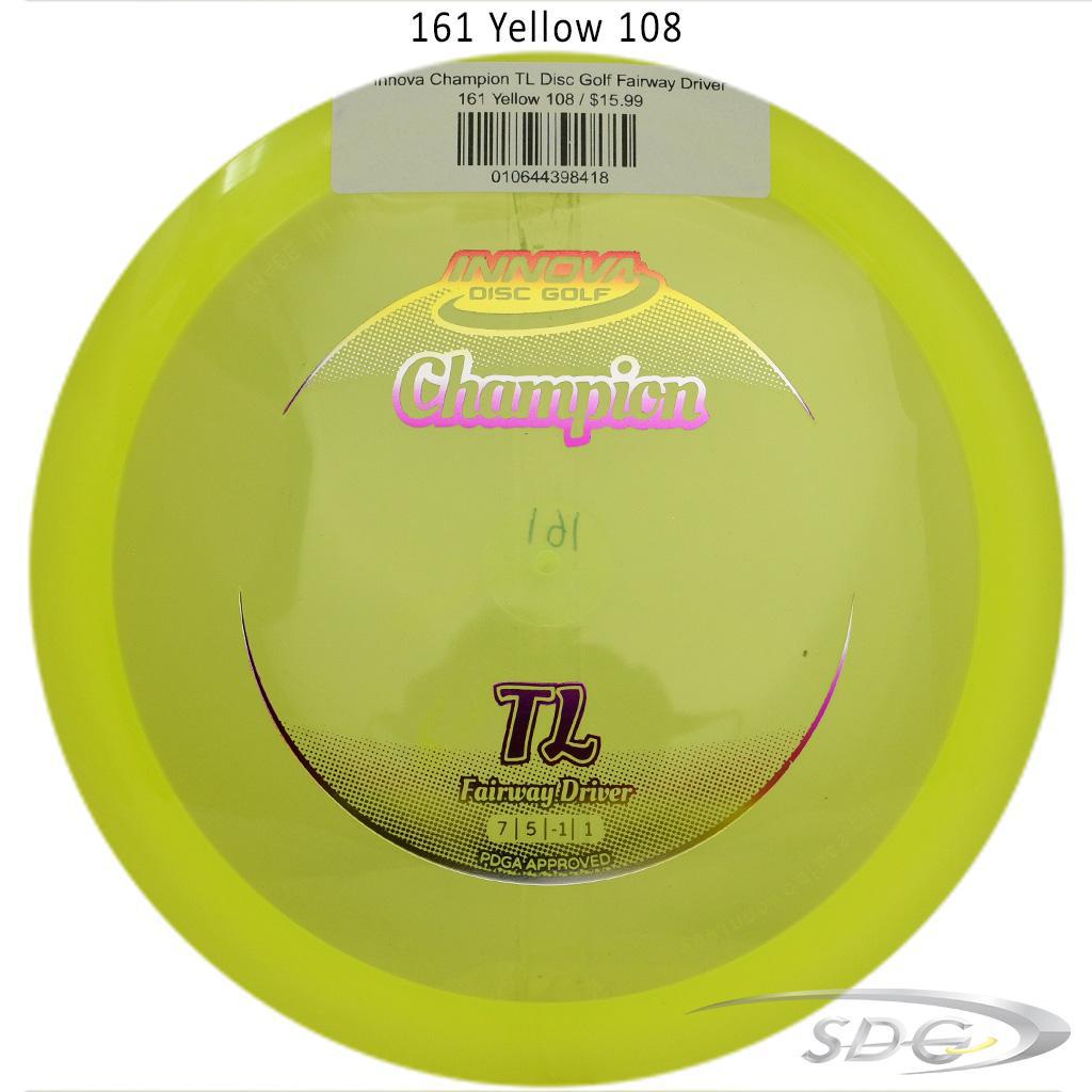 innova-champion-tl-disc-golf-fairway-driver 161 Yellow 108 