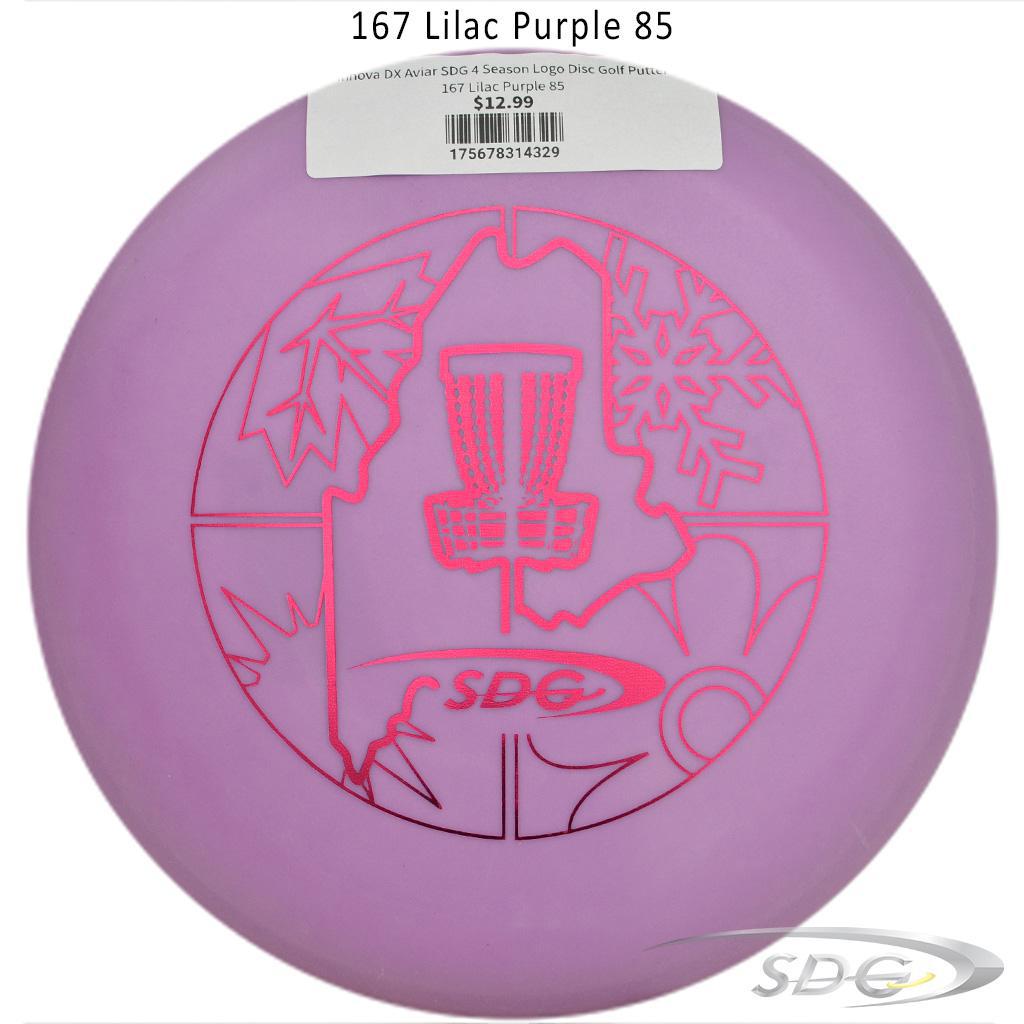 innova-dx-aviar-sdg-4-season-logo-disc-golf-putter 167 Lilac Purple 85 