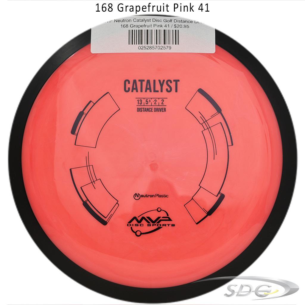 mvp-neutron-catalyst-disc-golf-distance-driver 168 Grapefruit Pink 41 