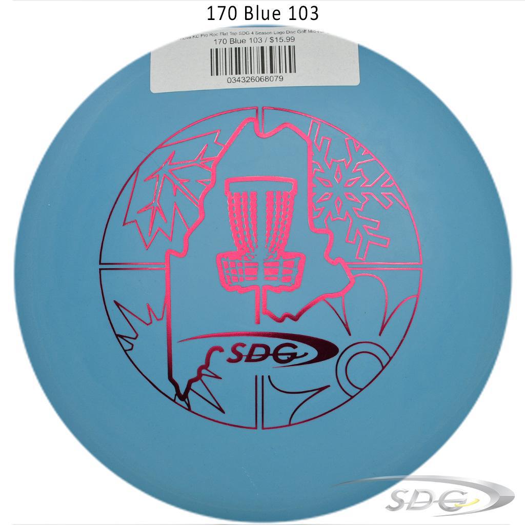 innova-kc-pro-roc-flat-top-sdg-4-season-logo-disc-golf-mid-range 170 Blue 103 