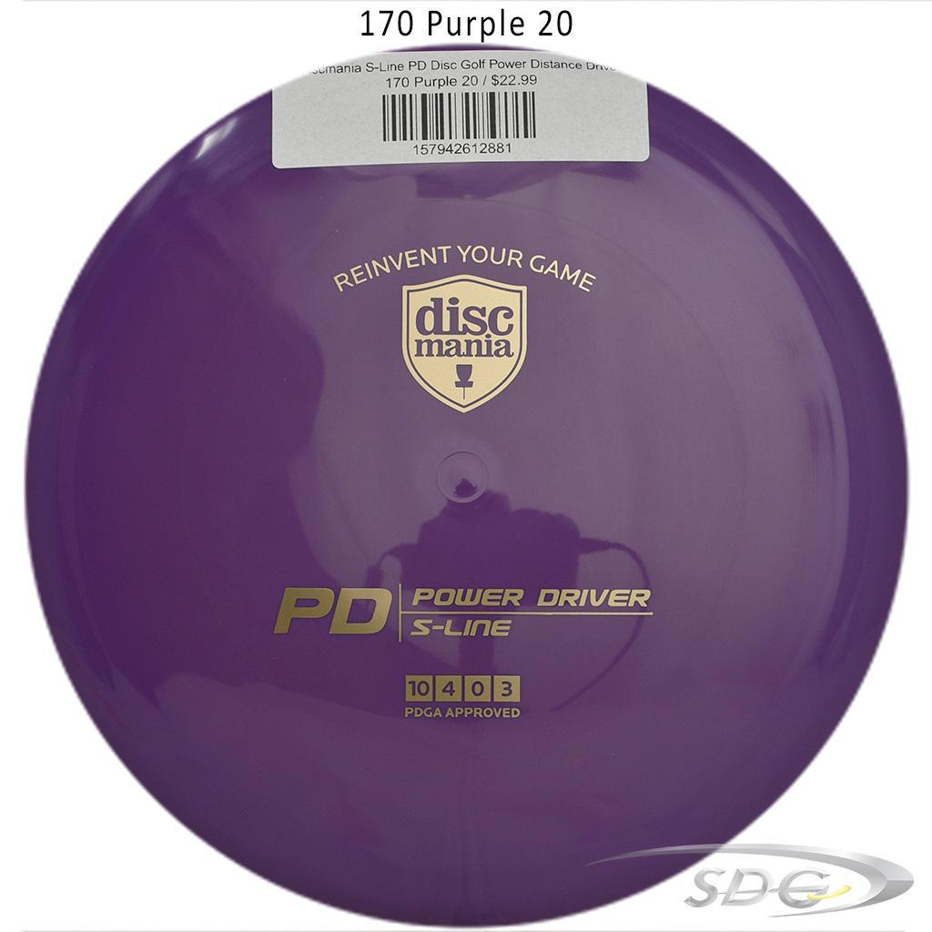 discmania-s-line-pd-disc-golf-power-distance-driver 170 Purple 20 