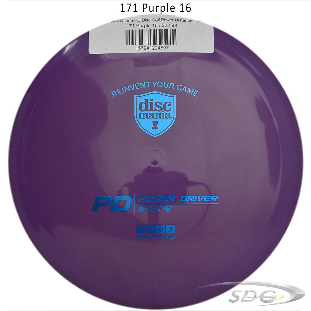 discmania-s-line-pd-disc-golf-power-distance-driver 171 Purple 16 