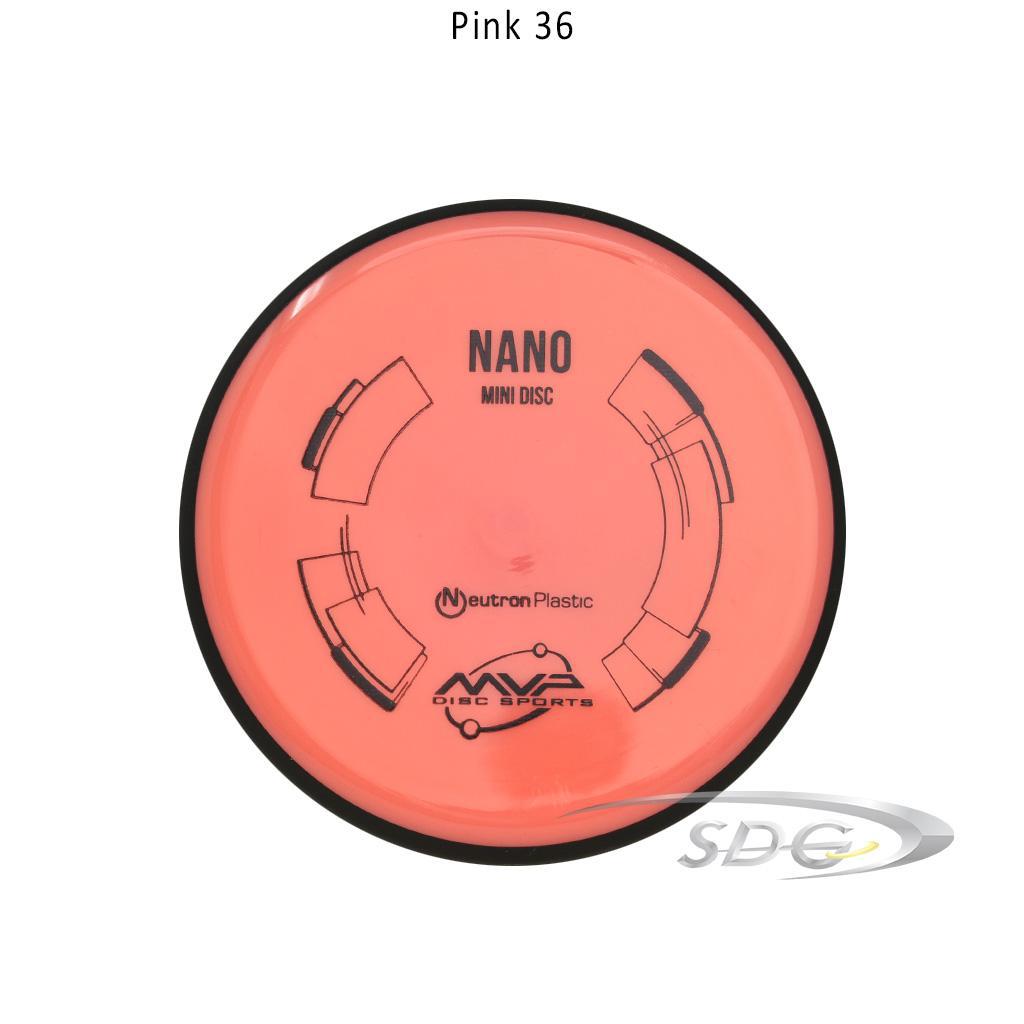 mvp-neutron-nano-disc-golf-mini-marker Pink 36 