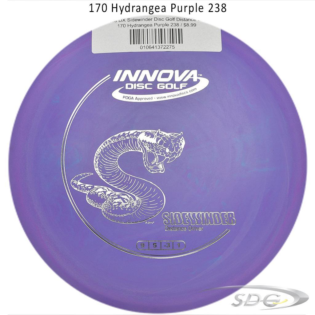 innova-dx-sidewinder-disc-golf-distance-driver 170 Hydrangea Purple 238 